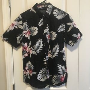 Unisex Hawaiian Polo button down